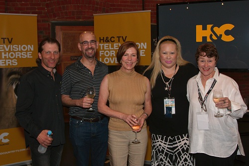 Heather Killen (CEO Horse & Country TV) & the Frazzica Productions Team
